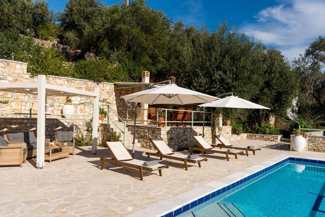 Villa Loggos View House Mastoratika Esterno foto