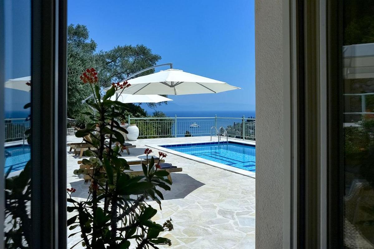 Villa Loggos View House Mastoratika Esterno foto