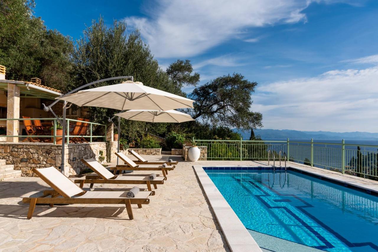Villa Loggos View House Mastoratika Esterno foto