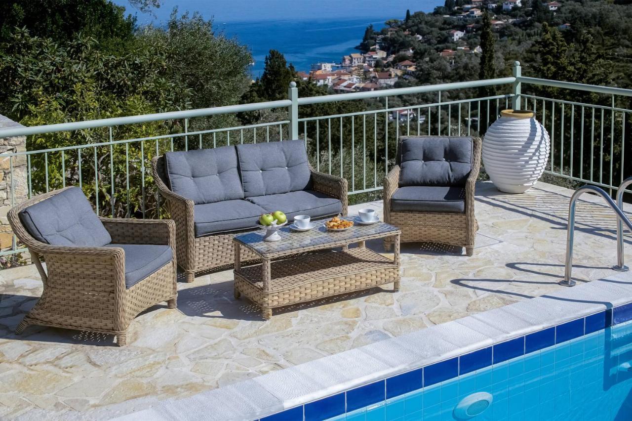 Villa Loggos View House Mastoratika Esterno foto
